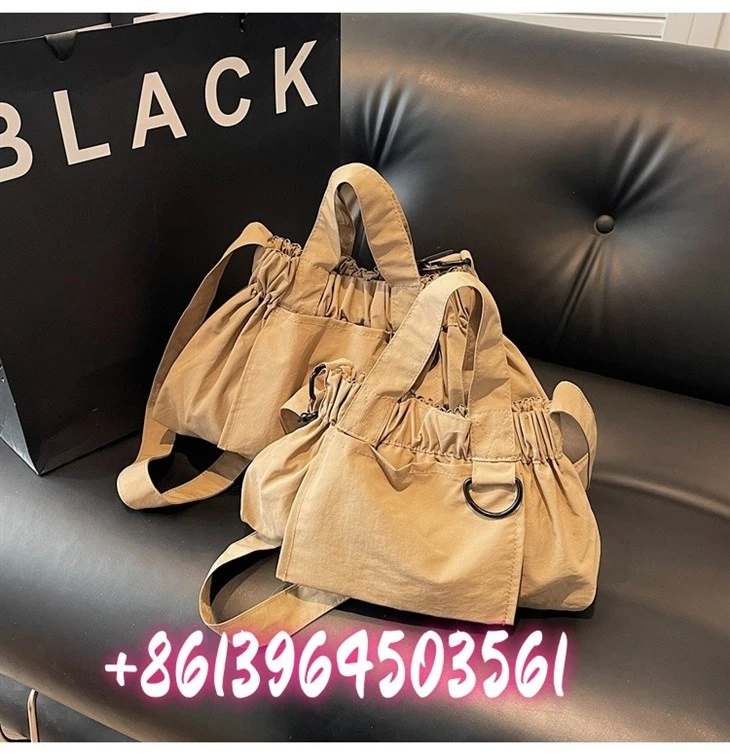 Nylon Shoulder Bags Double Handles factory